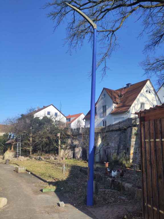 LATERNE FERTIG GESTRICHEN