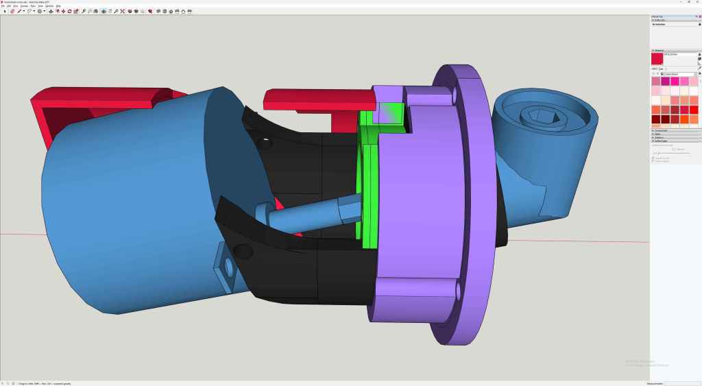 FENSTERLADEN MOTOR CAD