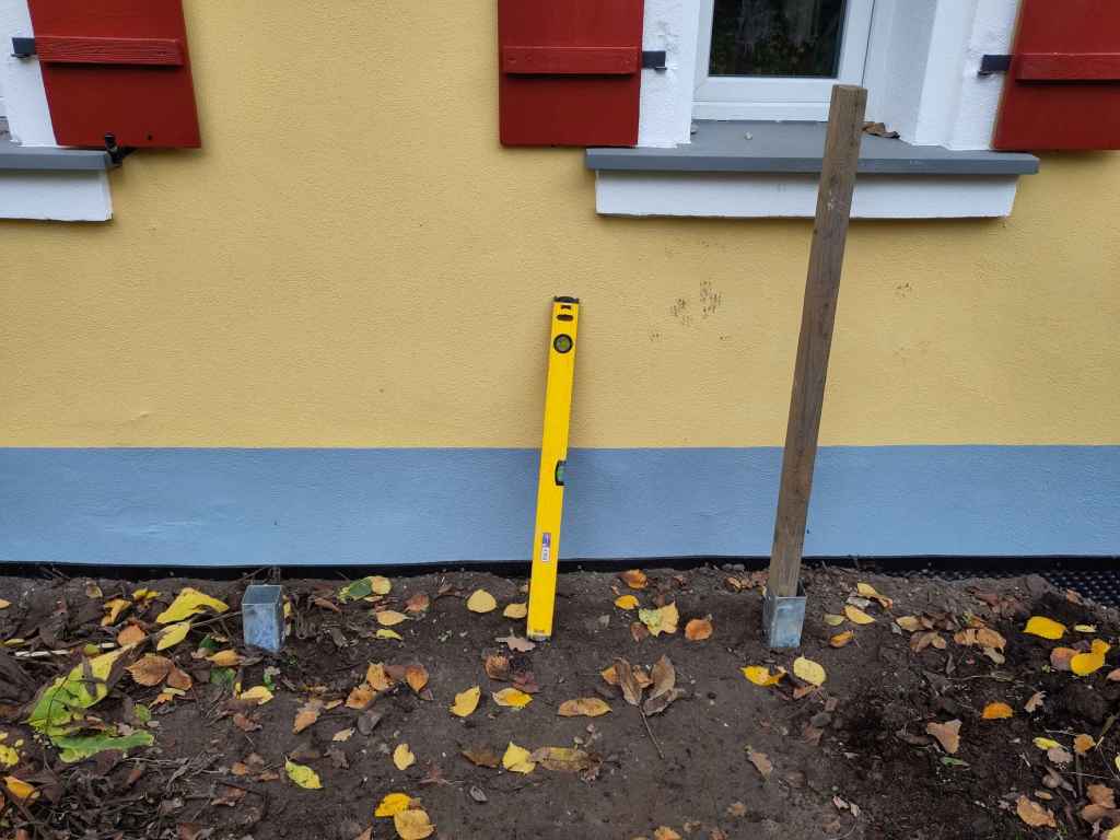 PFLOCKEN EINSCHLAGEN