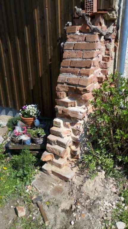 Stützmauer Reparatur