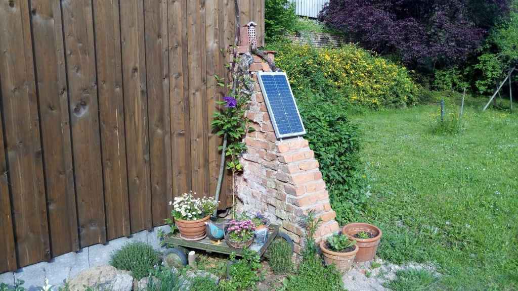 Die erste Solarzelle