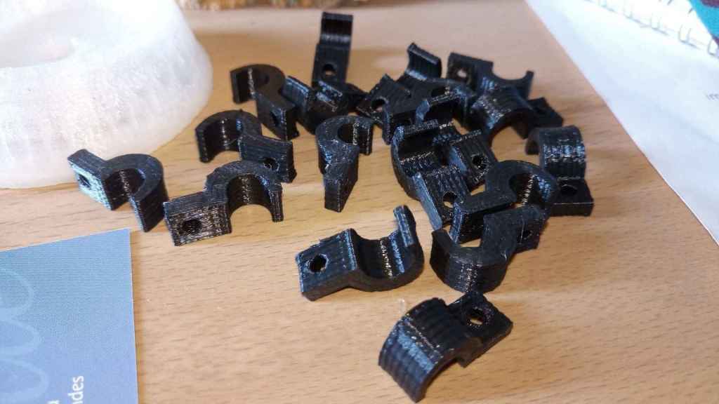 3D-gedruckte Kabelklemmen