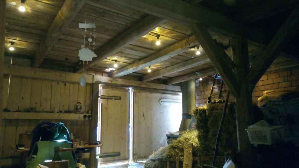 Fertige Installation