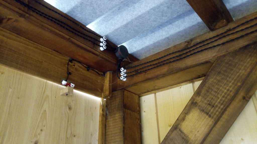 Kabelinstallation Garage