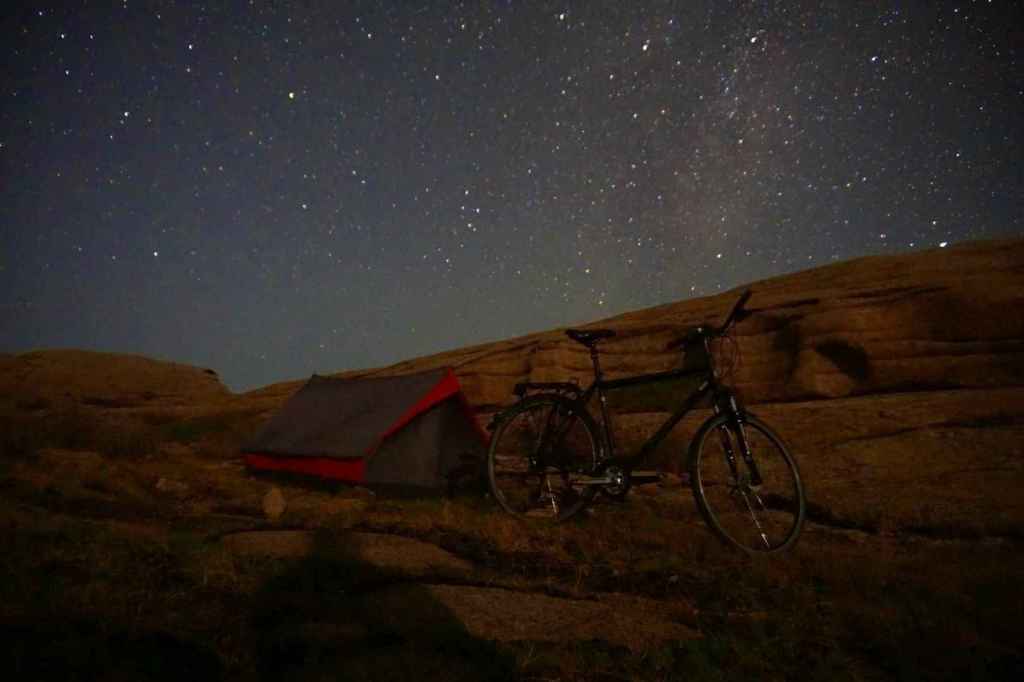 Mein Zelt unter der Milchstraße