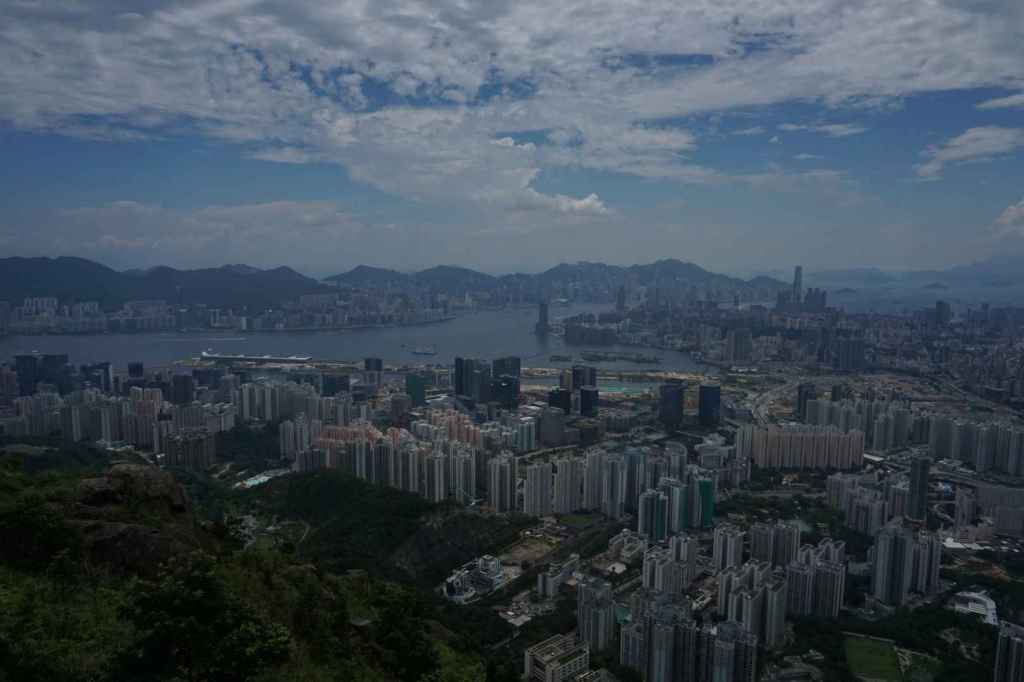 Beginn der Wanderung