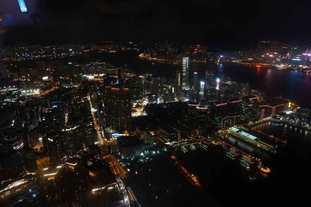 Hongkong bei Nacht