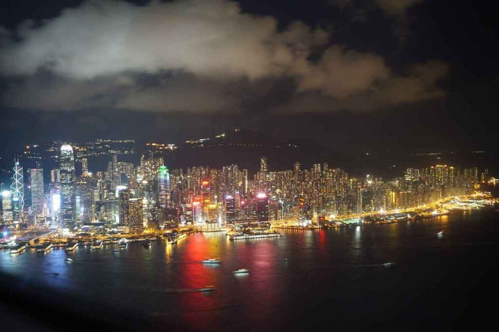 Hongkong bei Nacht