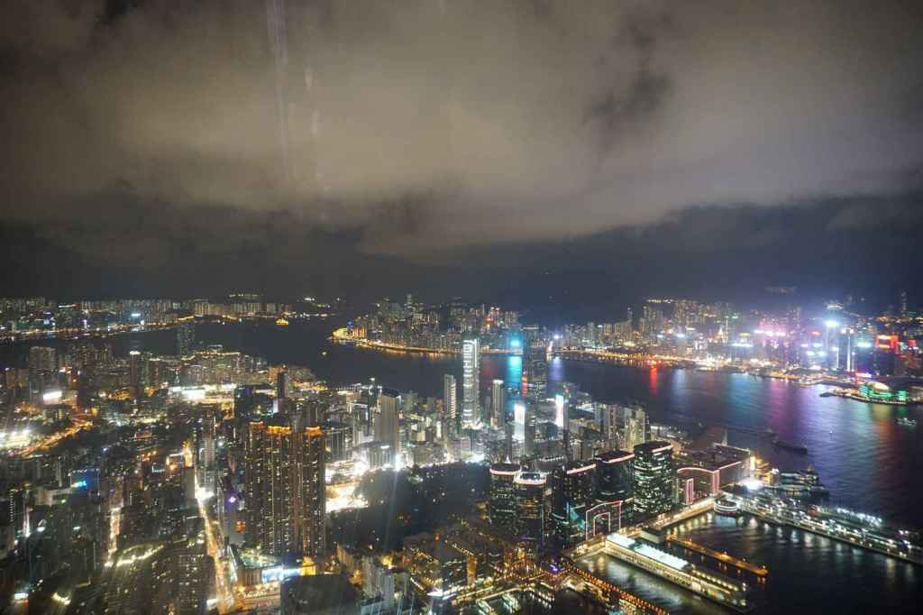 Hongkong bei Nacht