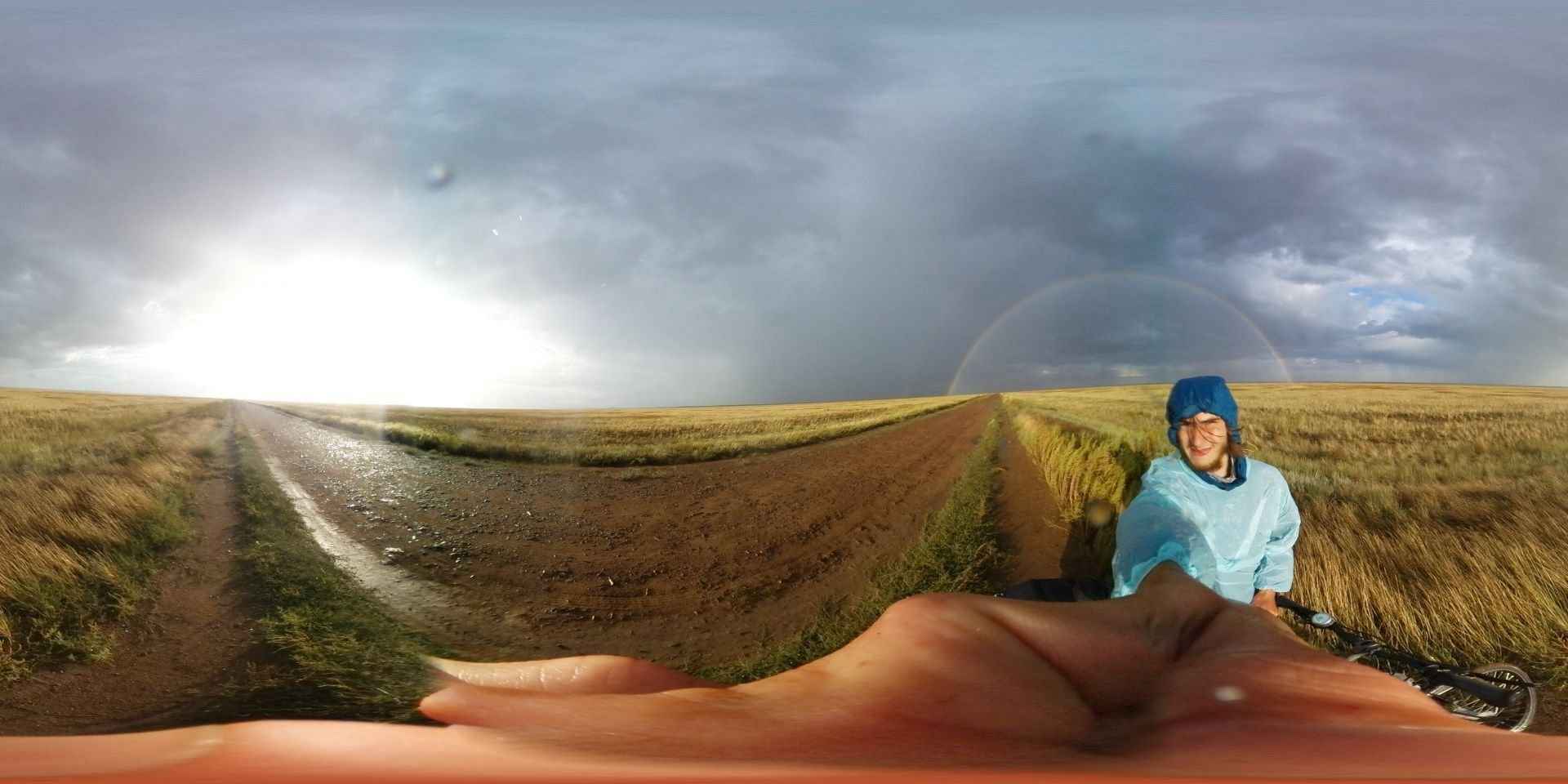 Selfie Regenbogen Ground Zero