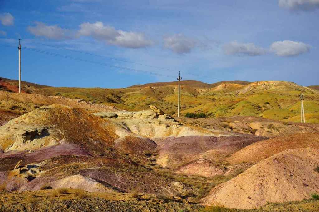 Die beeindruckende Landschaft bei Shetpe