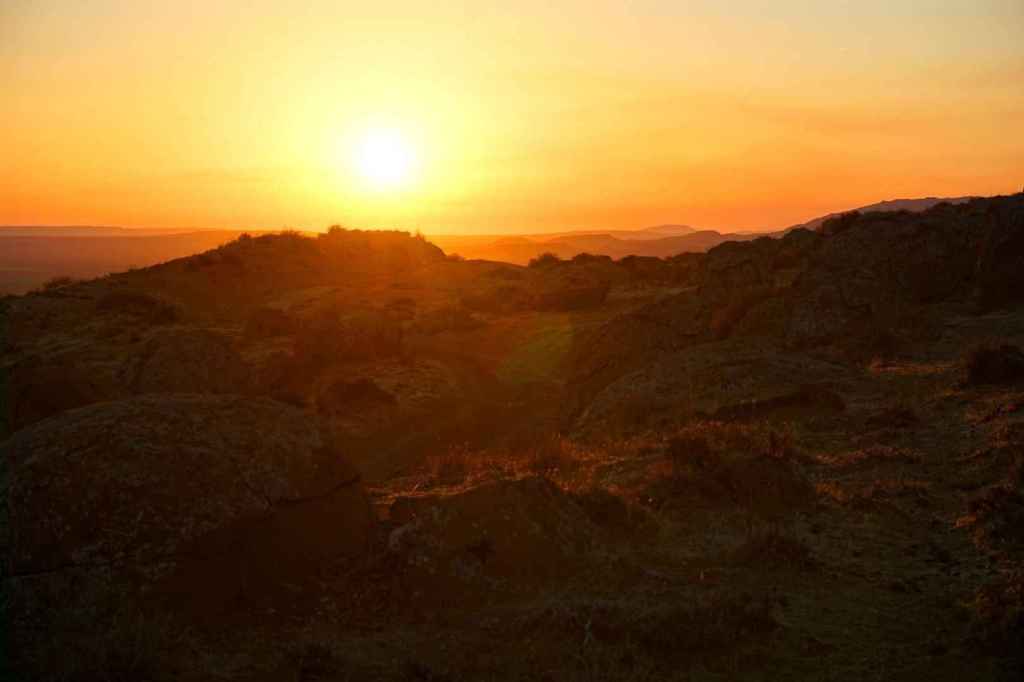 Ein weiterer atemberaubender Sonnenuntergang