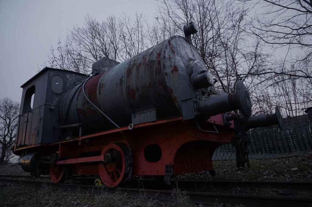 Die Lok am Nachmittag