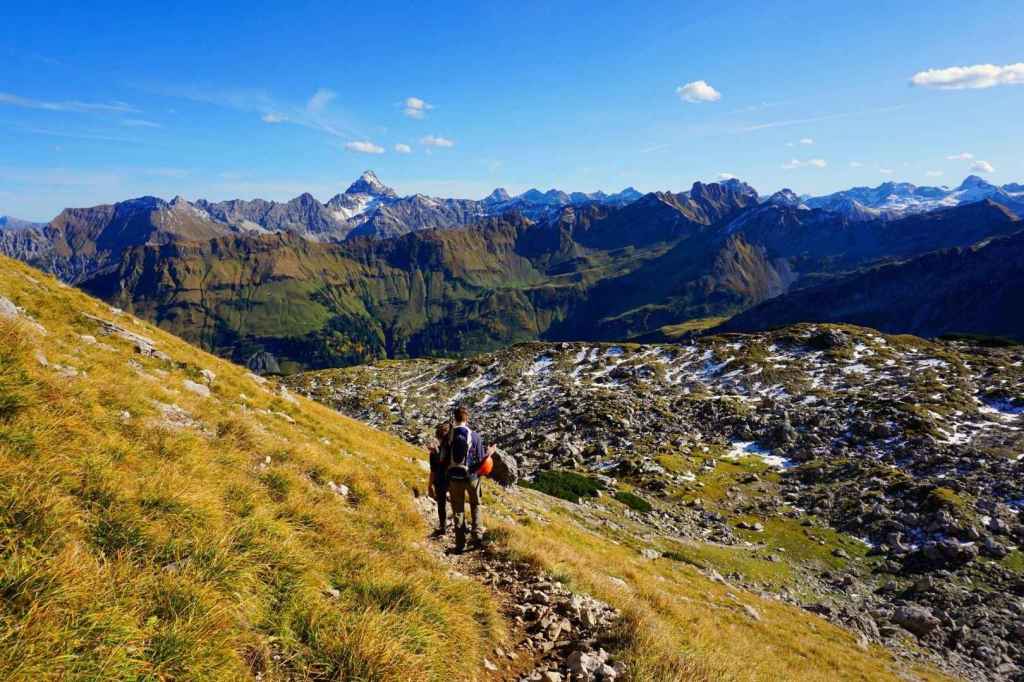 Wanderung am Nebelhorn