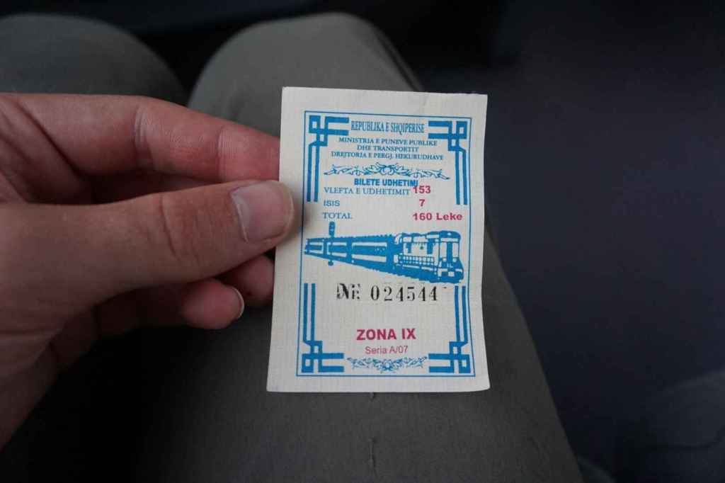 Zugticket