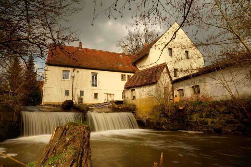 Niederndorfer Mühle Wehr