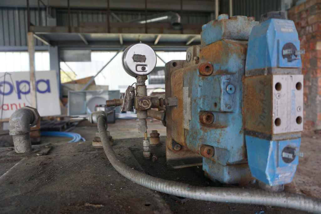 Maschinen im Nebengebäude