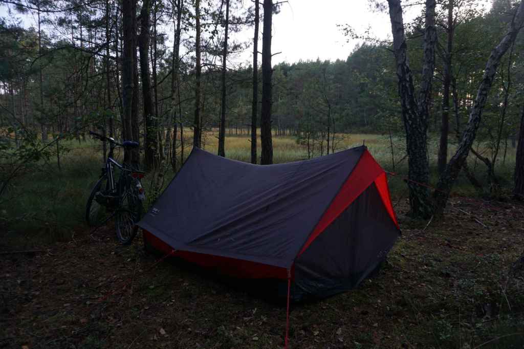 Zelt am Moor