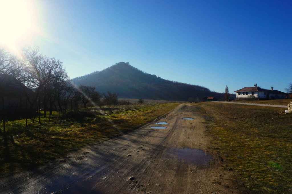 Blick zurück von unten