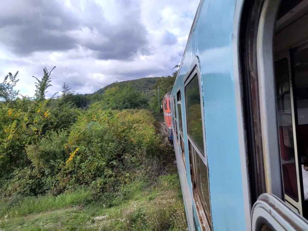 Zugfahrt nach Prijedor