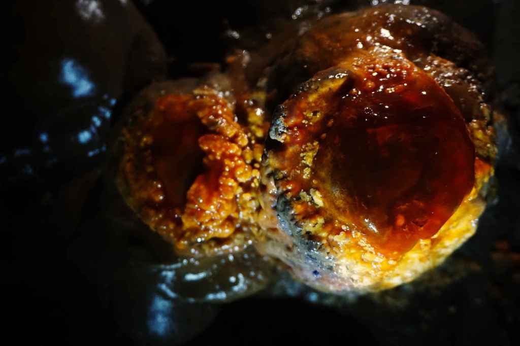 Stalagmiten von oben