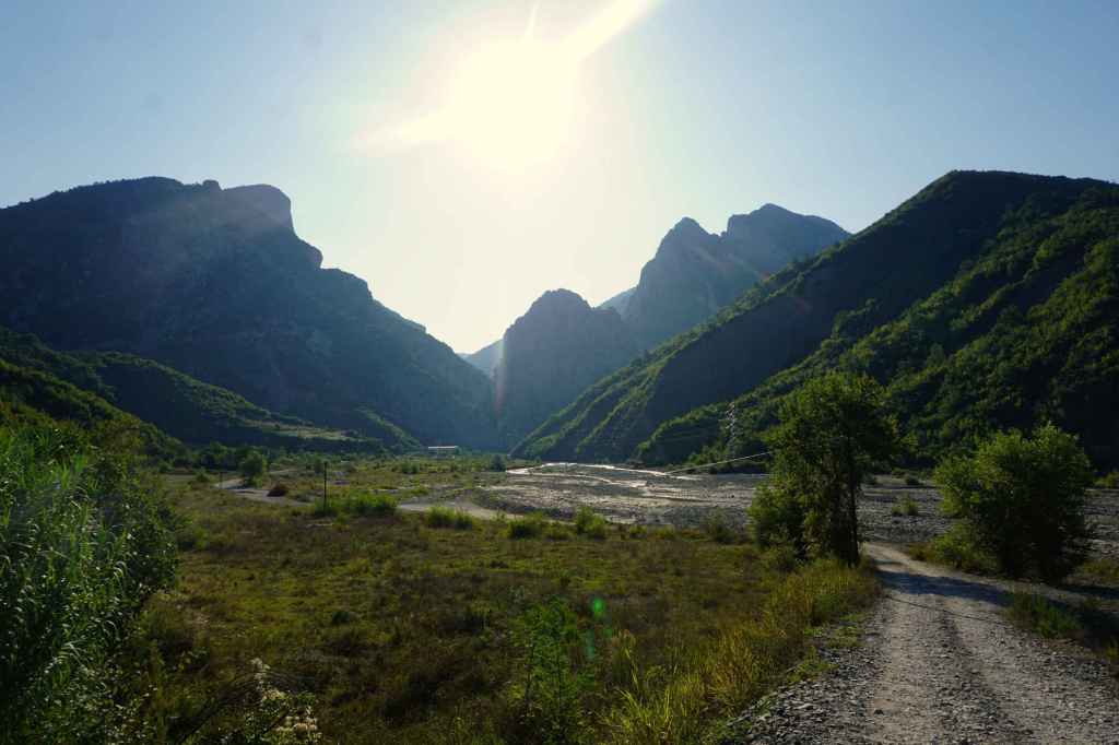 Holtes Canyon von unten