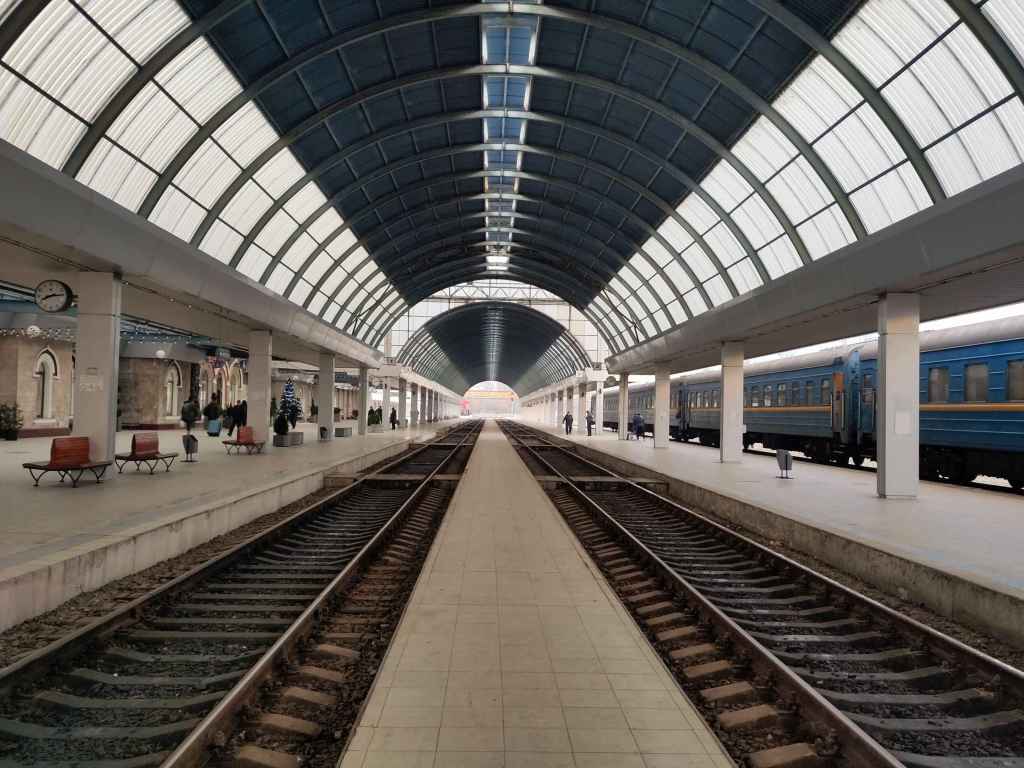 Ankunft mit dem Nachtzug in Chisinau