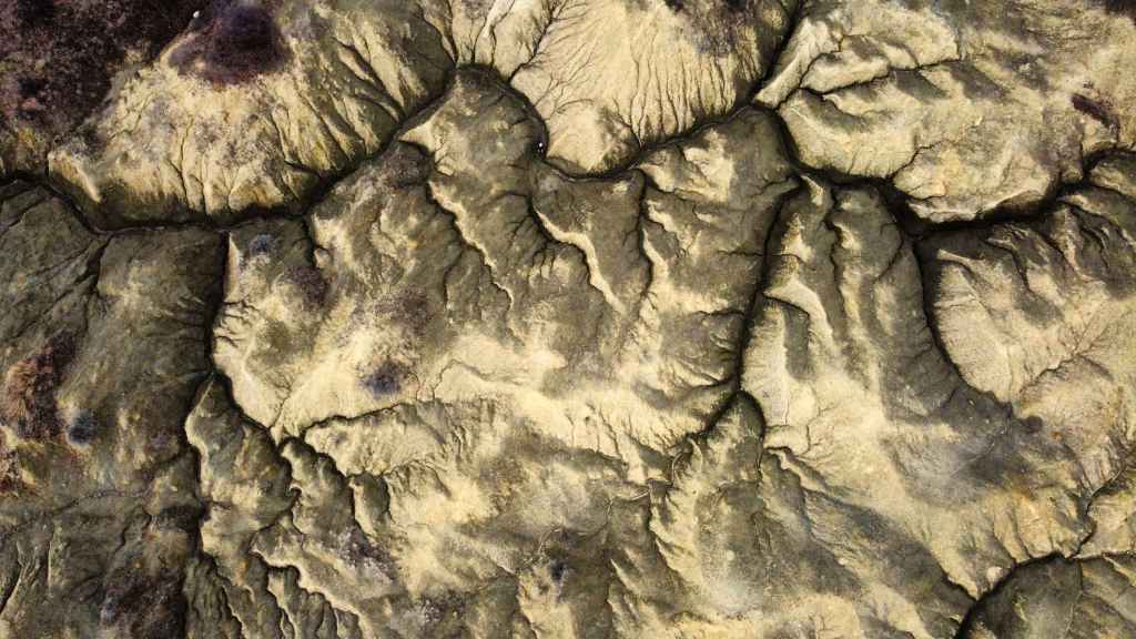 Drohnenaufnahme Gasfeld