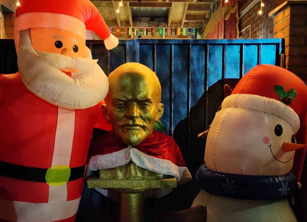 Lenin in Weihnachtsstimmung