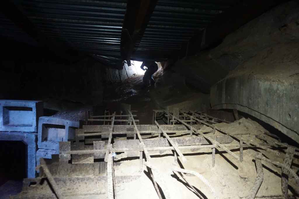 Blechdach Konstruktion