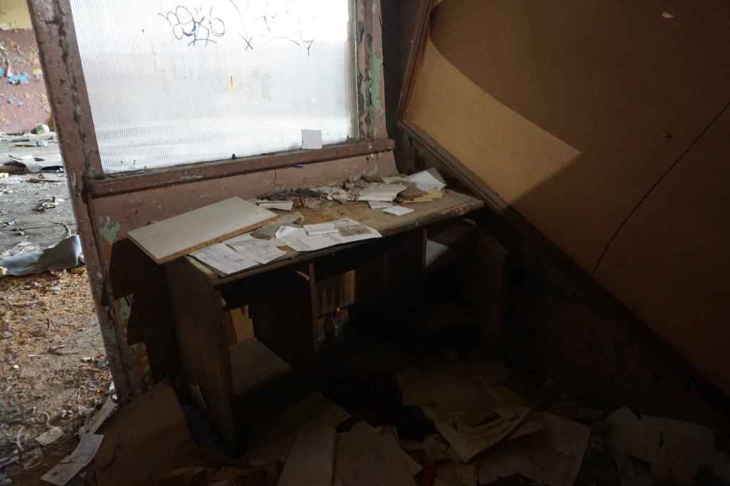 Verlassenes Büro
