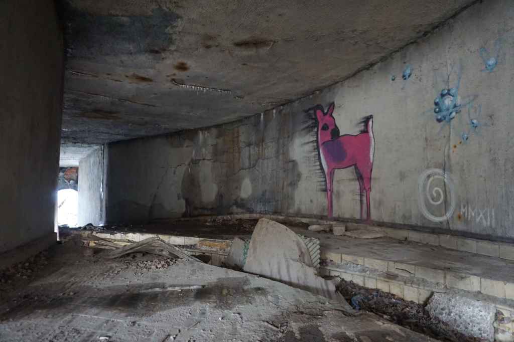 Graffiti Am Schornstein