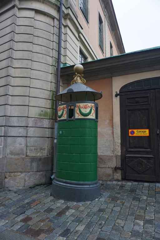 Ältestes Urinal Schwedens