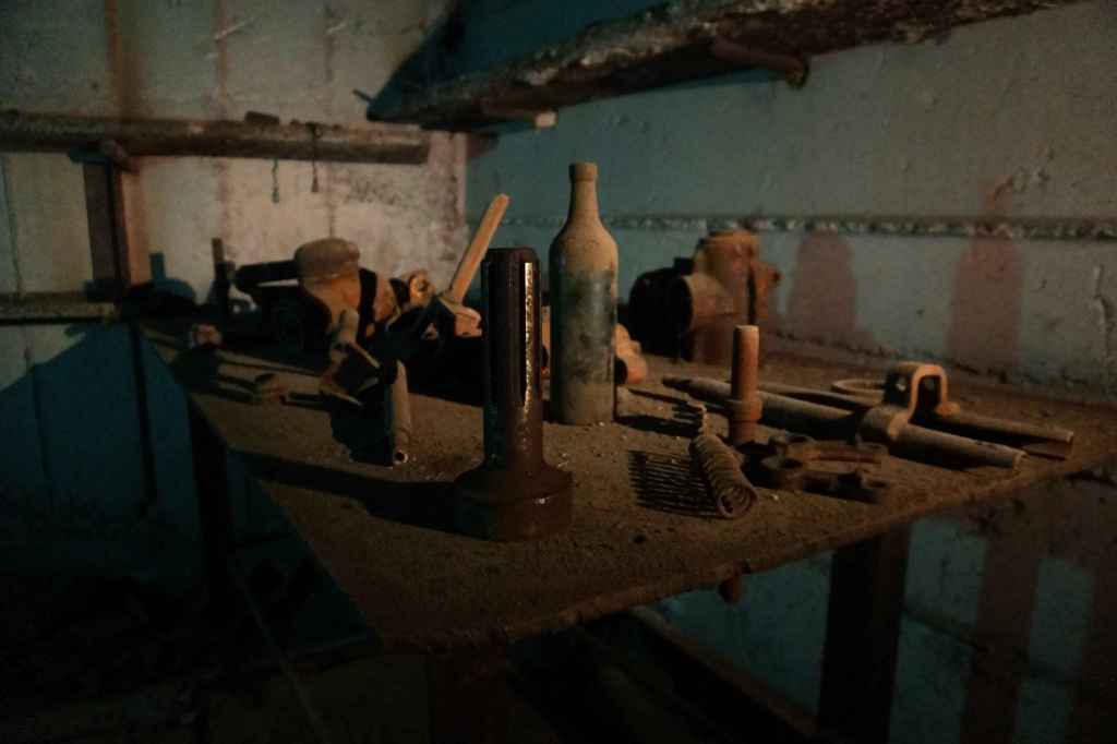 Zurückgelassene Materialien