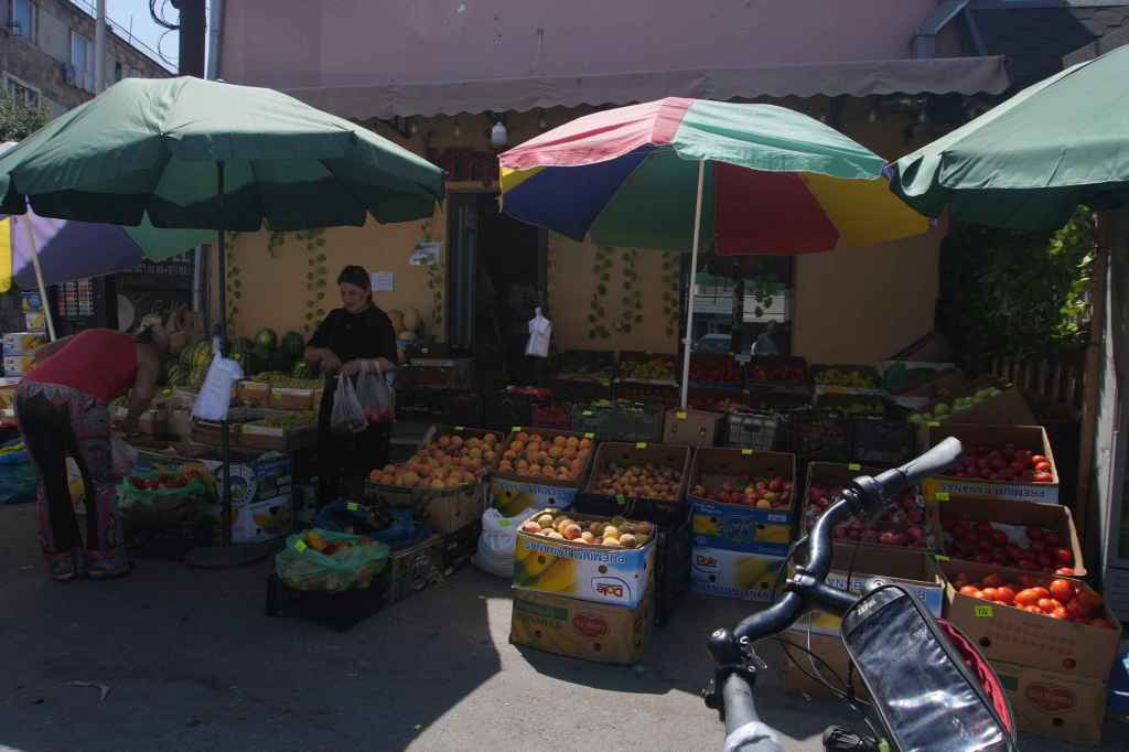 Marktstand in Eriwan