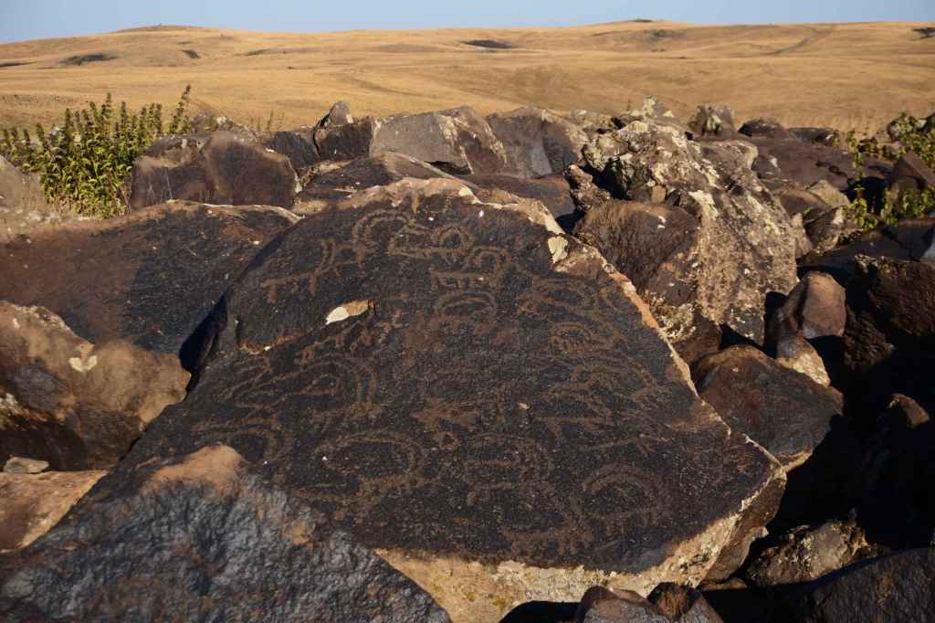 Geghama Petroglyphen