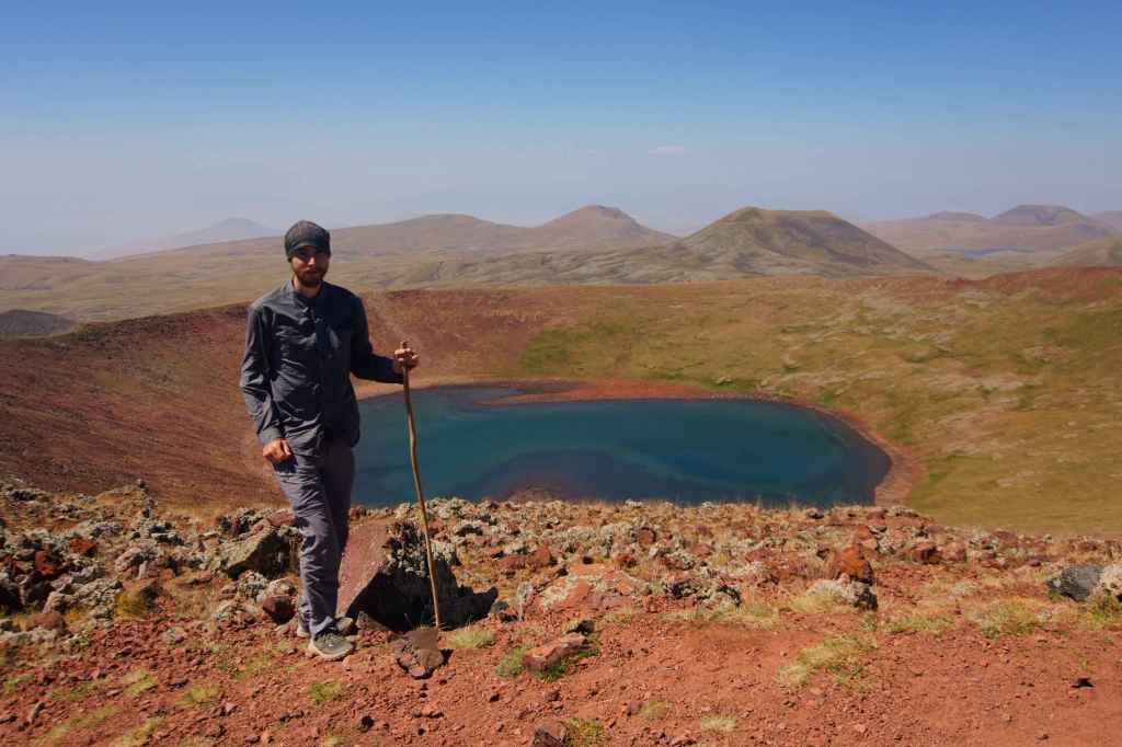 Azhdahak Vulkan Gipfel