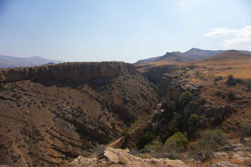 Blick auf die Noravank-Schlucht