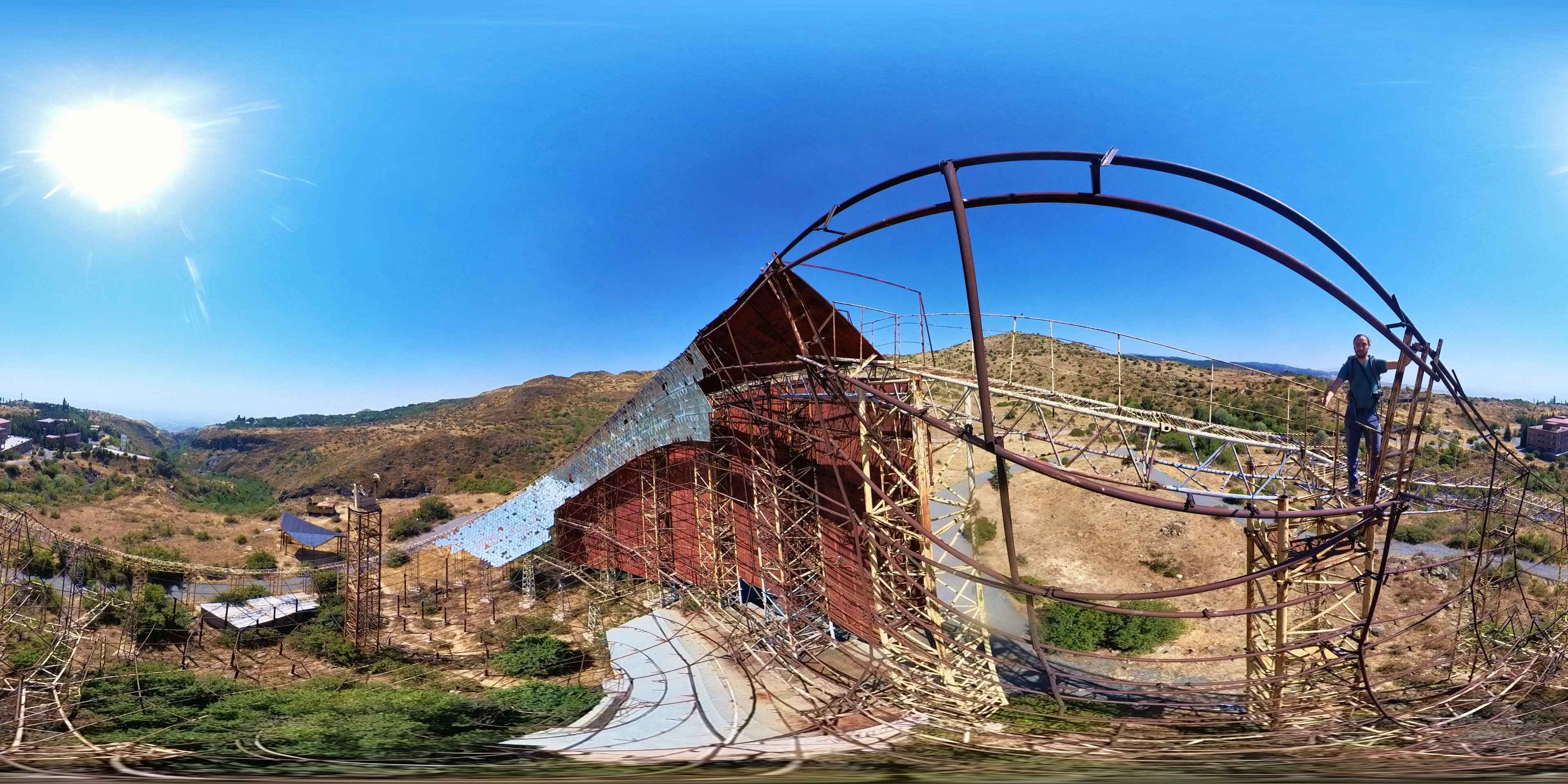 Teleskop von oben 360°