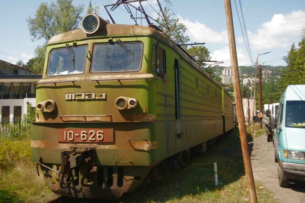 Güterzug in Tschiatura