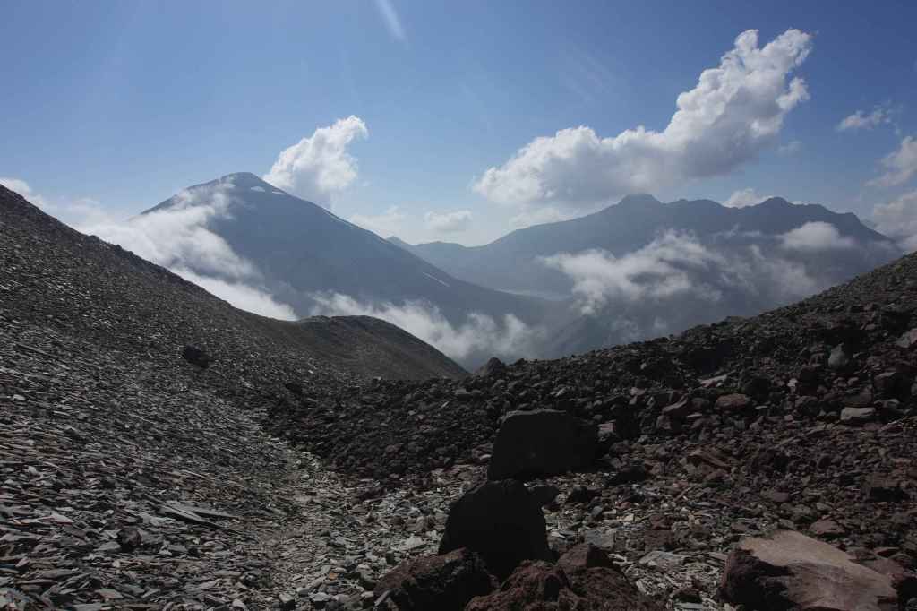 Ausblick Sherkhota und Kelitsadi-See