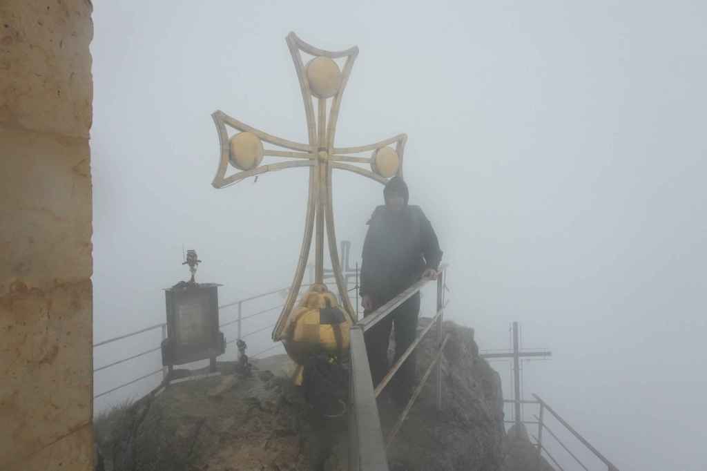 Gipfelkreuz Tskhradjvari