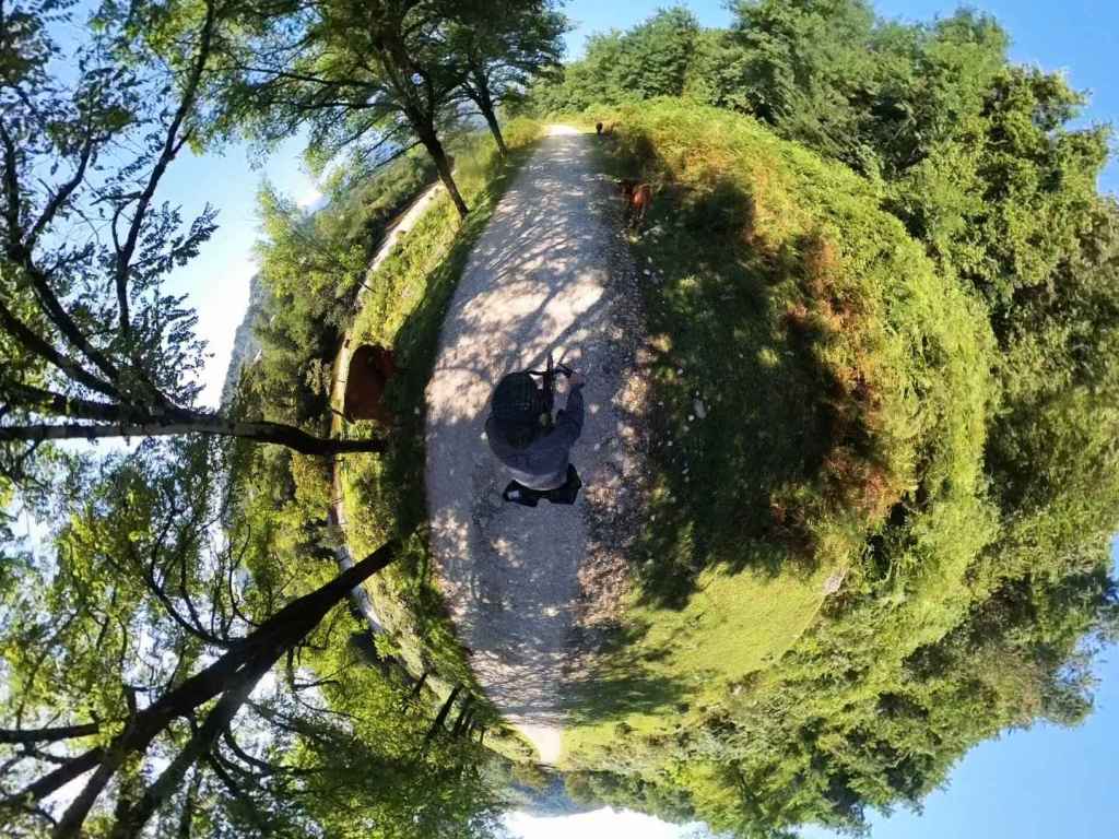 Straße von Gachedili nach Balda