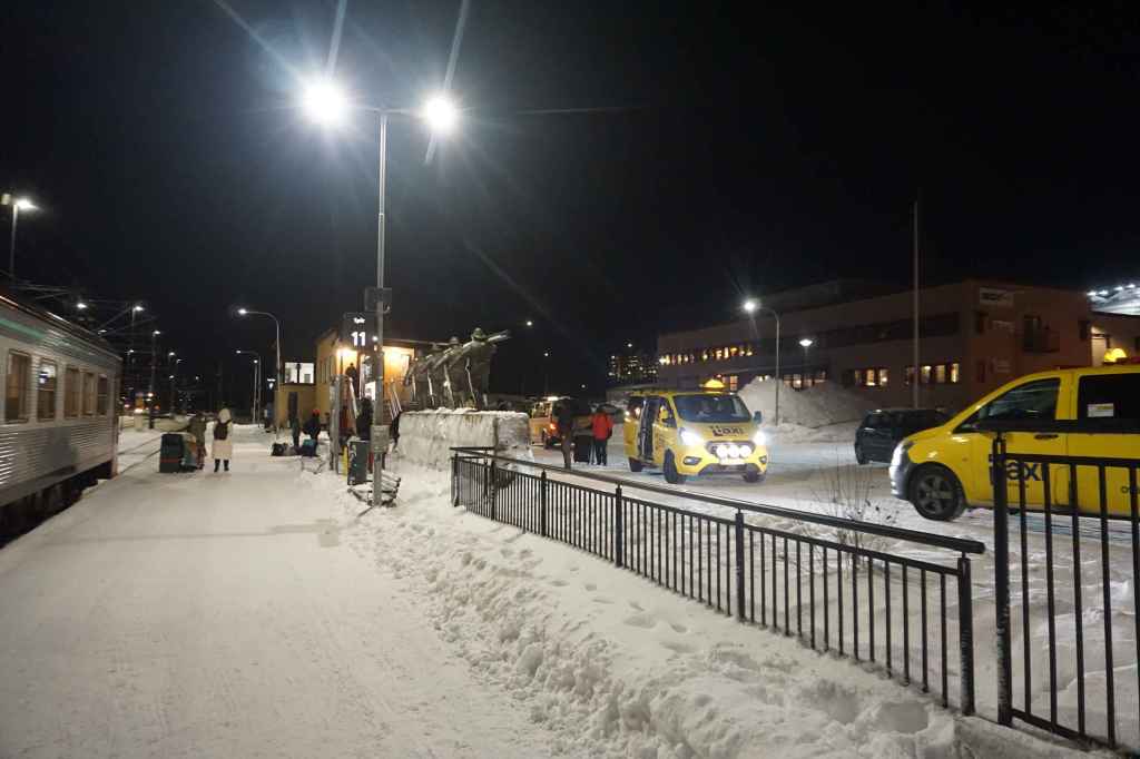 Taxis Am Bahnhof Kiruna