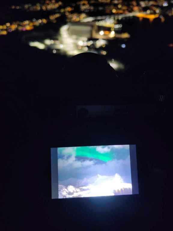 Polarlichter Über Svolvär