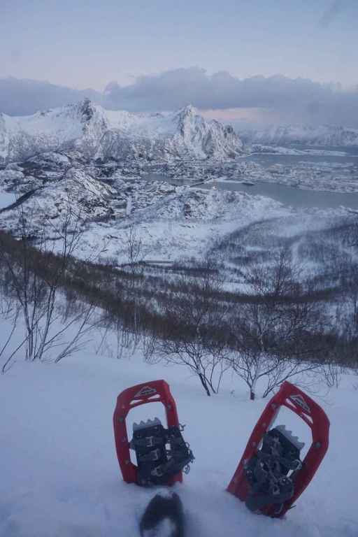 Schneeschuhwanderung Tjeldbergtind