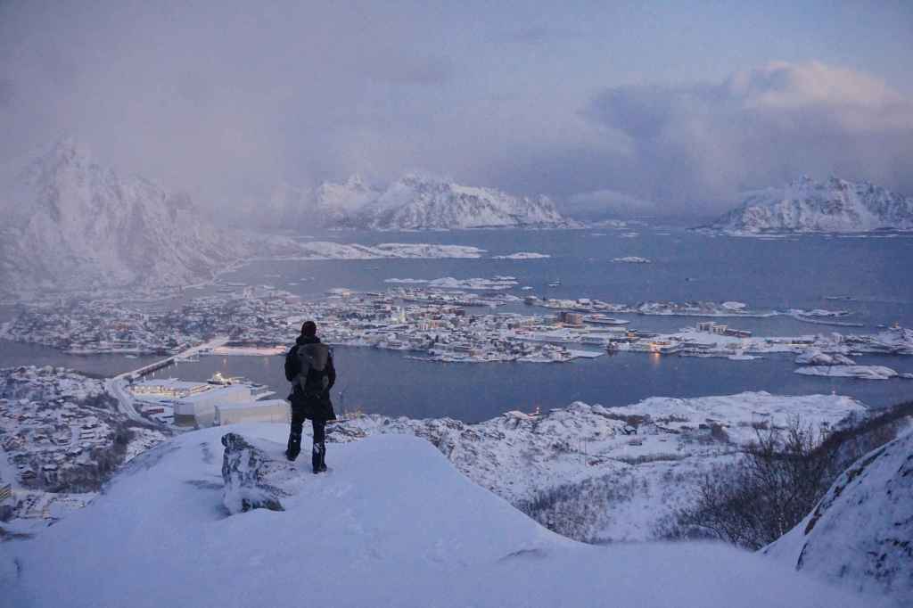 Wanderung Tjeldbergtind