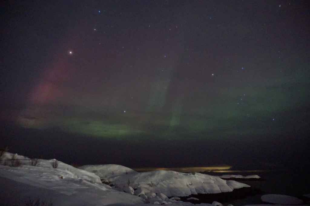 Polarlicher Über Reine
