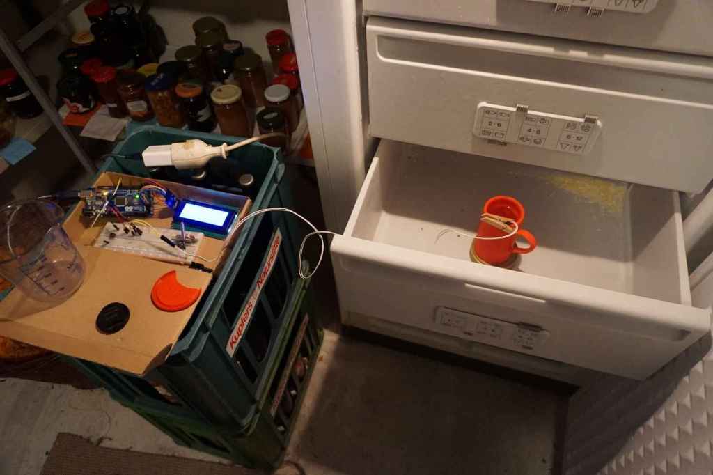 Extremtest im Gefrierschrank