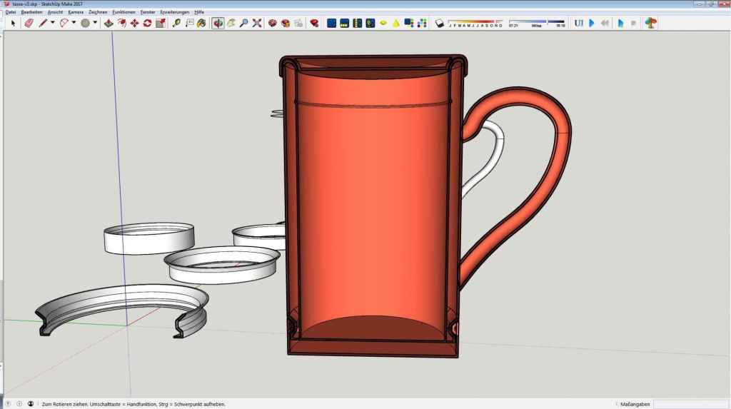 Tasse V3 3D-Modell